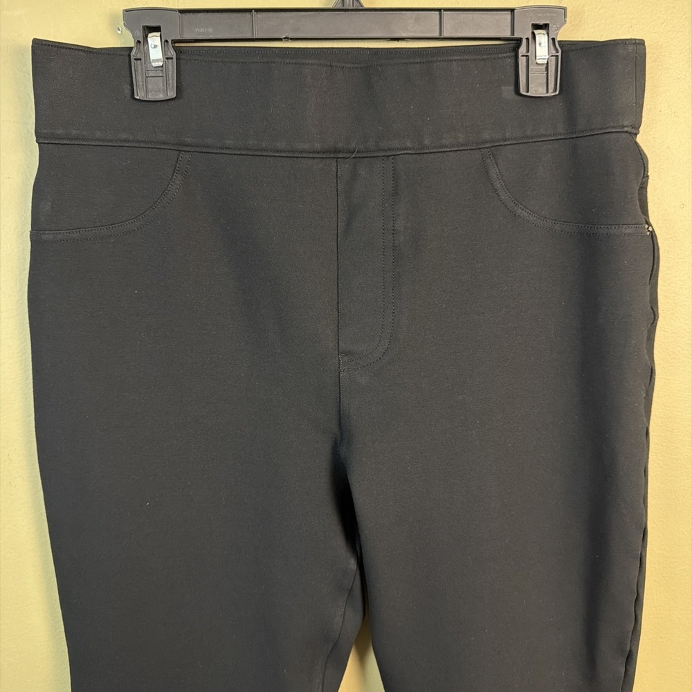 SPANX Perfect Pant Ankle Back Pockets Ponte Pants Trousers Womens Size 1X 20202R - Picture 2 of 11